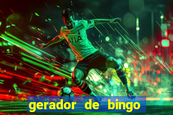 gerador de bingo cha de bebe